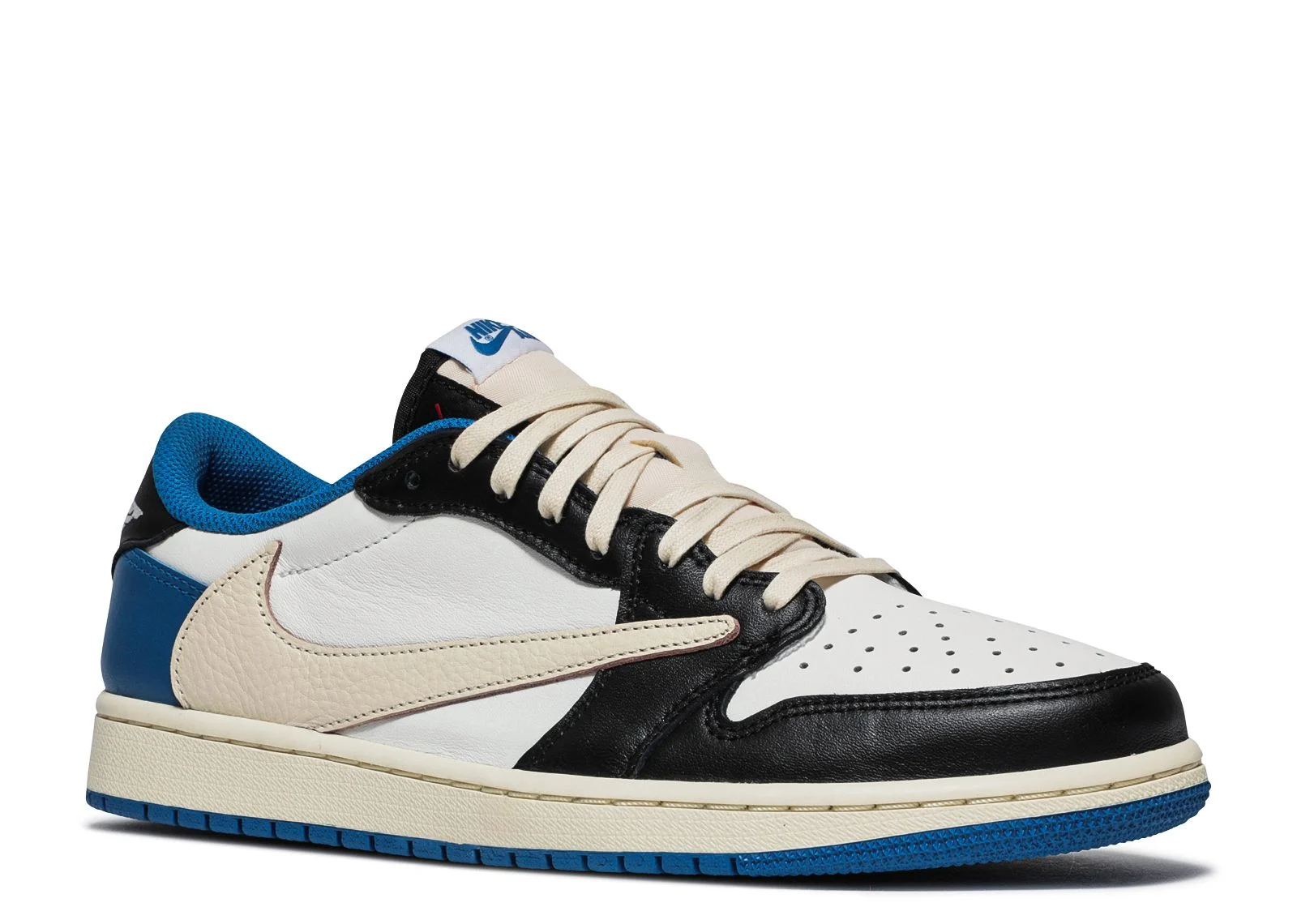 Alternative view of Fragment Design x Travis Scott x Jordan 1 Retro Low
