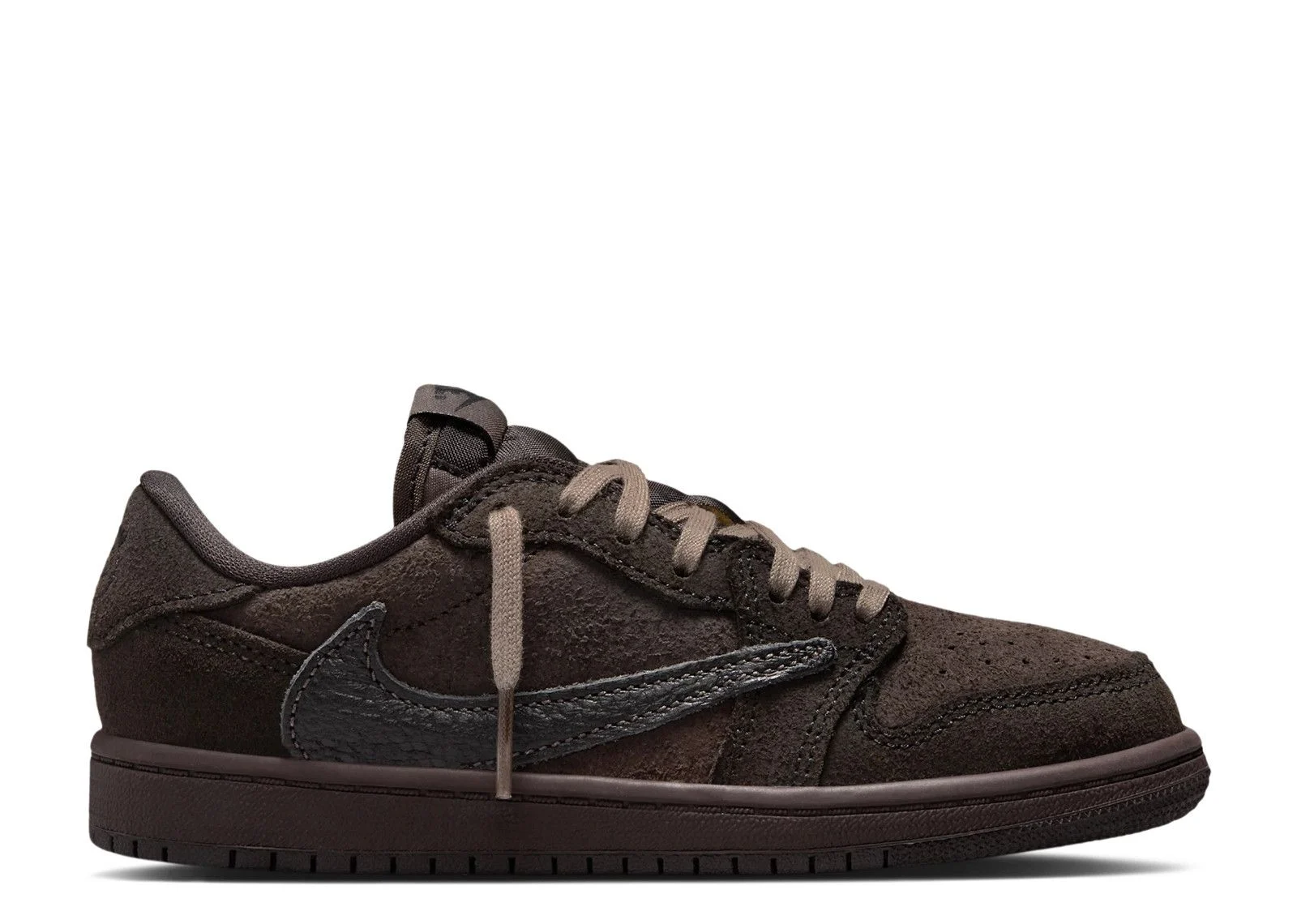 Travis Scott x Jordan 1 Low OG PS 'Velvet Brown'