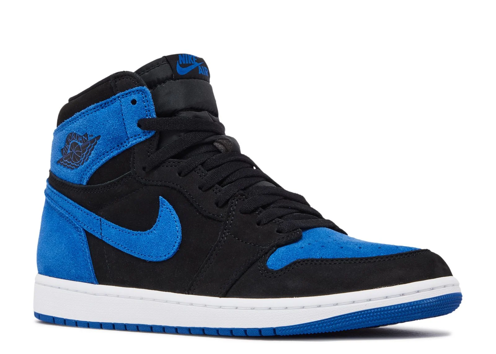 Alternative view of Jordan 1 Retro High OG 'Royal Reimagined'