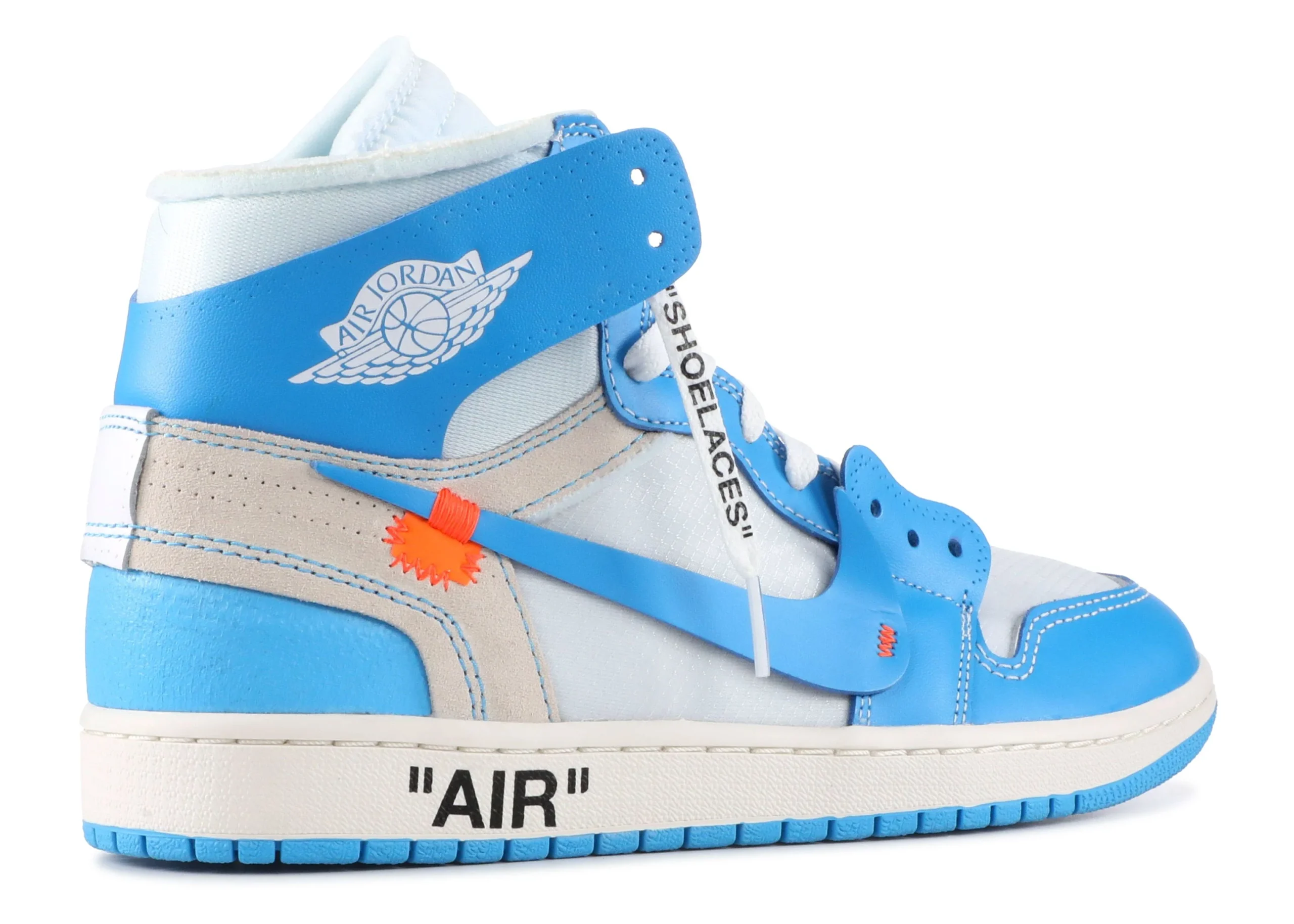 Off-White x Jordan 1 Retro High OG 'UNC' - 图片 3