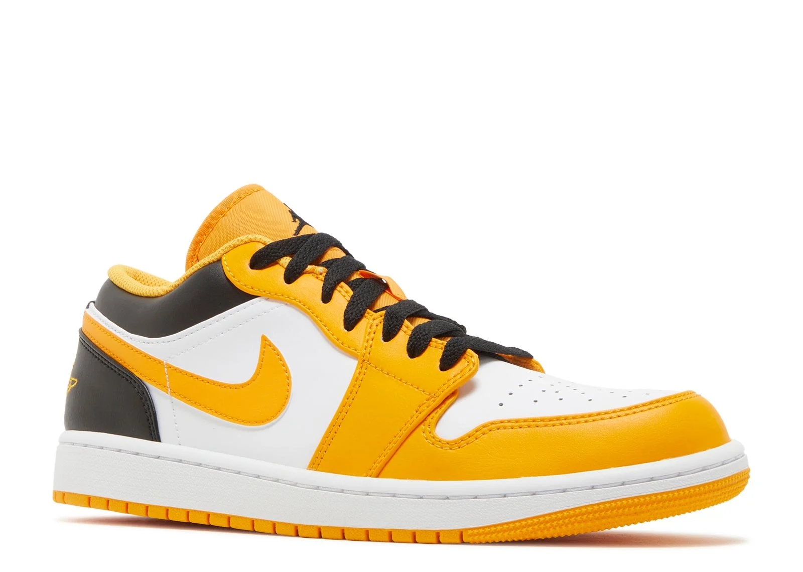 Alternative view of Jordan 1 Low 'Taxi White'