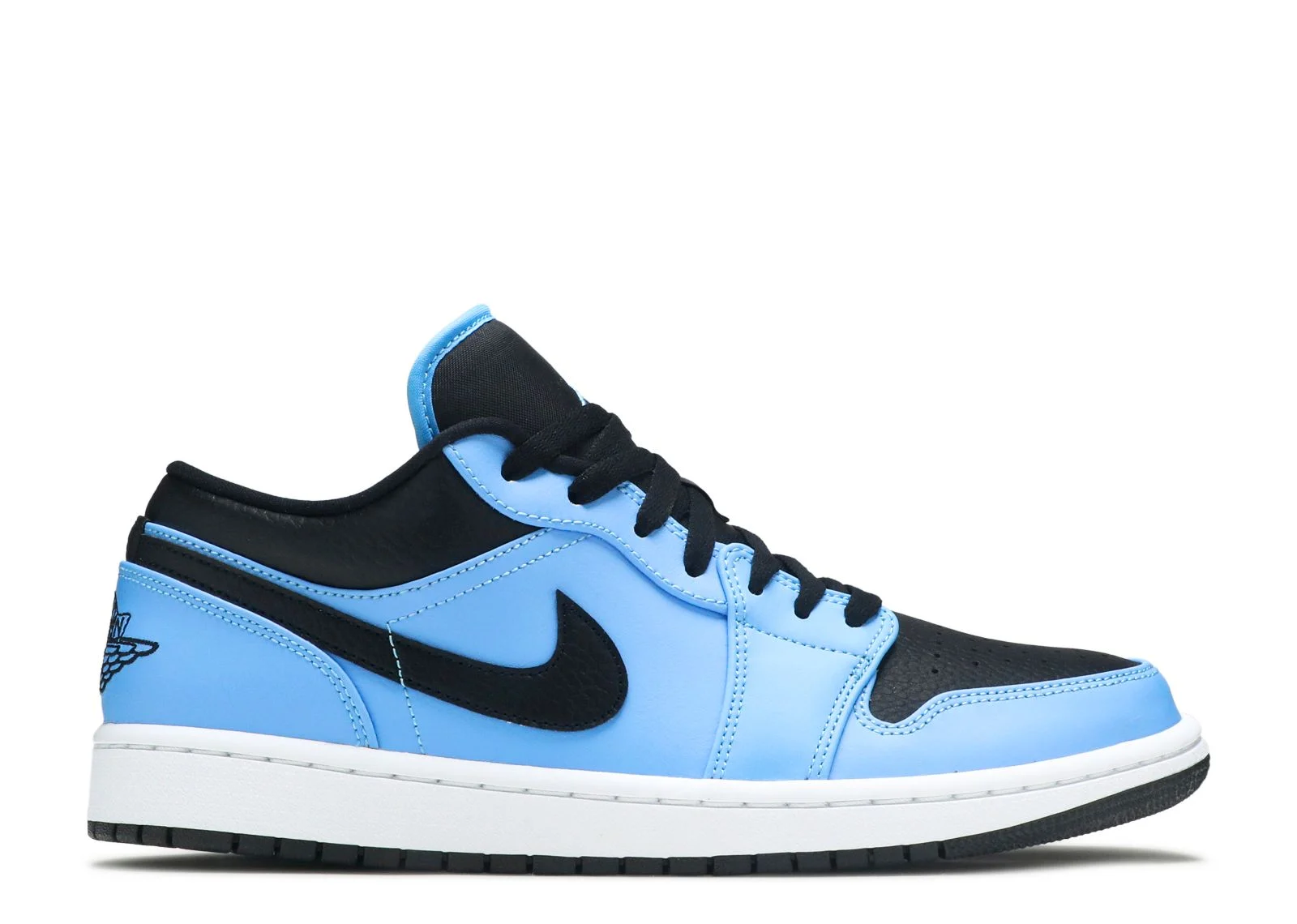 Jordan 1 Low 'University Blue Black'