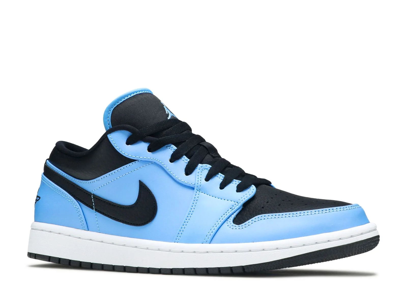 Alternative view of Jordan 1 Low 'University Blue Black'