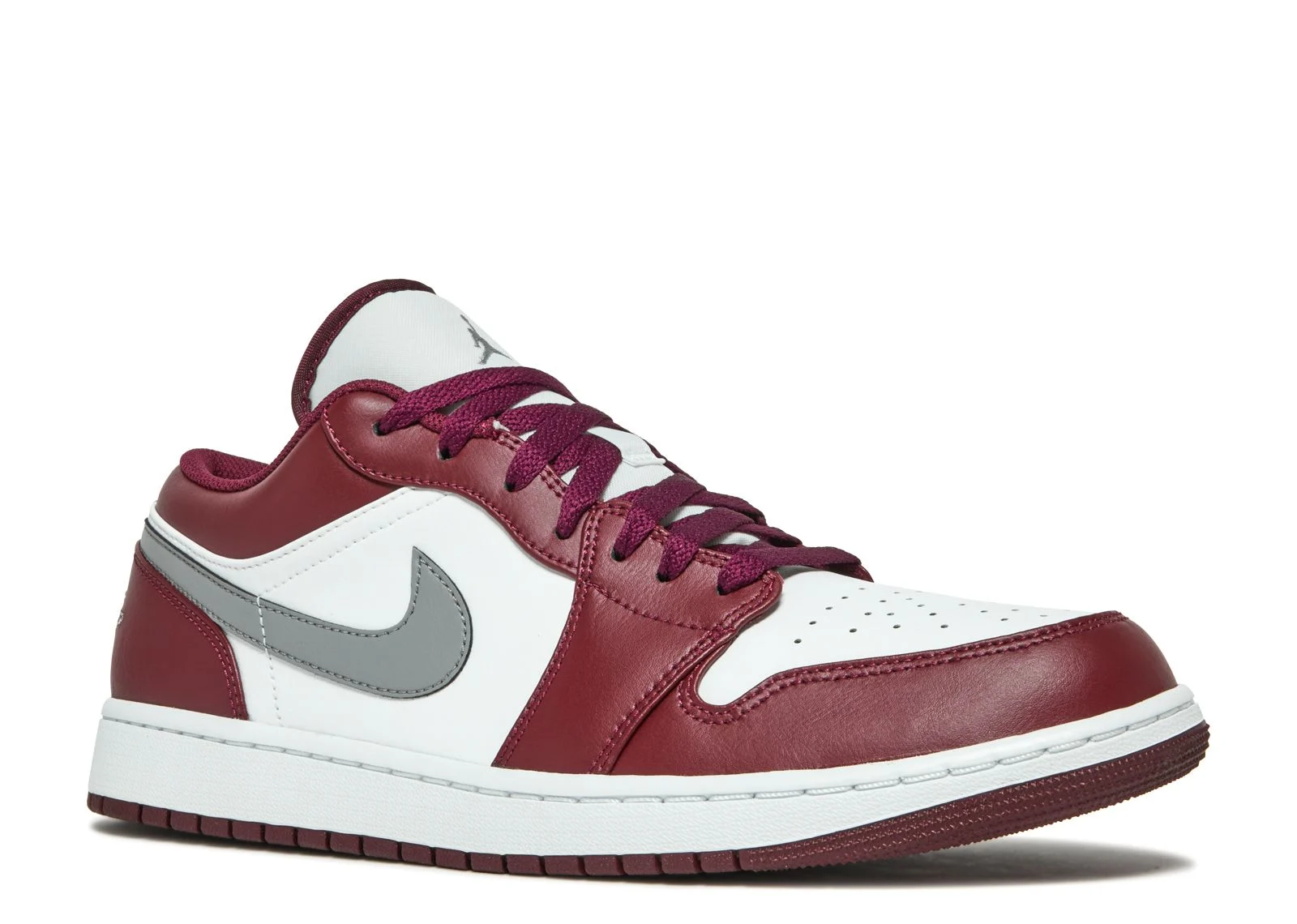 Alternative view of Jordan 1 Low 'Cherrywood Red'