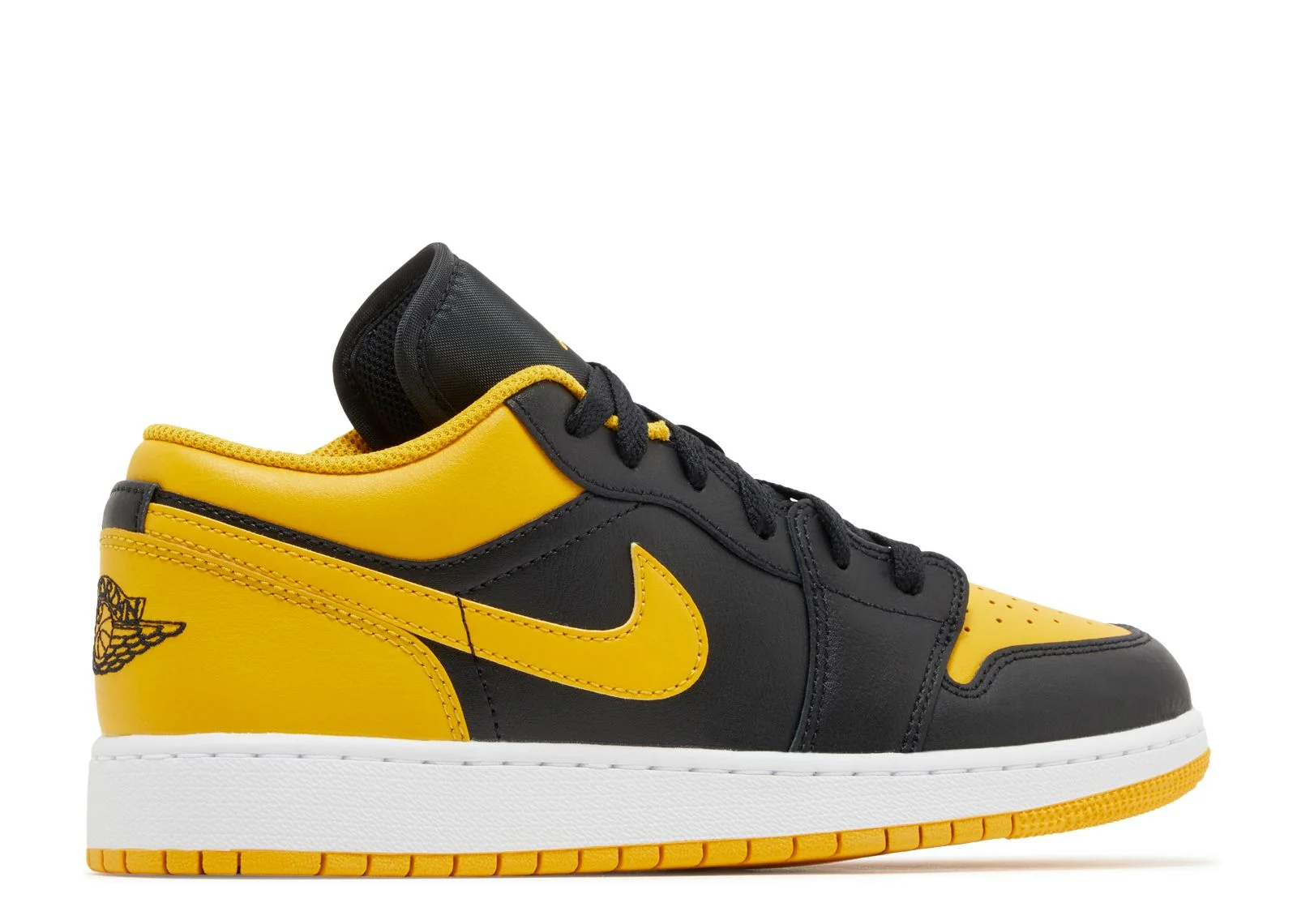 Jordan 1 Low GS 'Yellow Ochre' - 图片 3