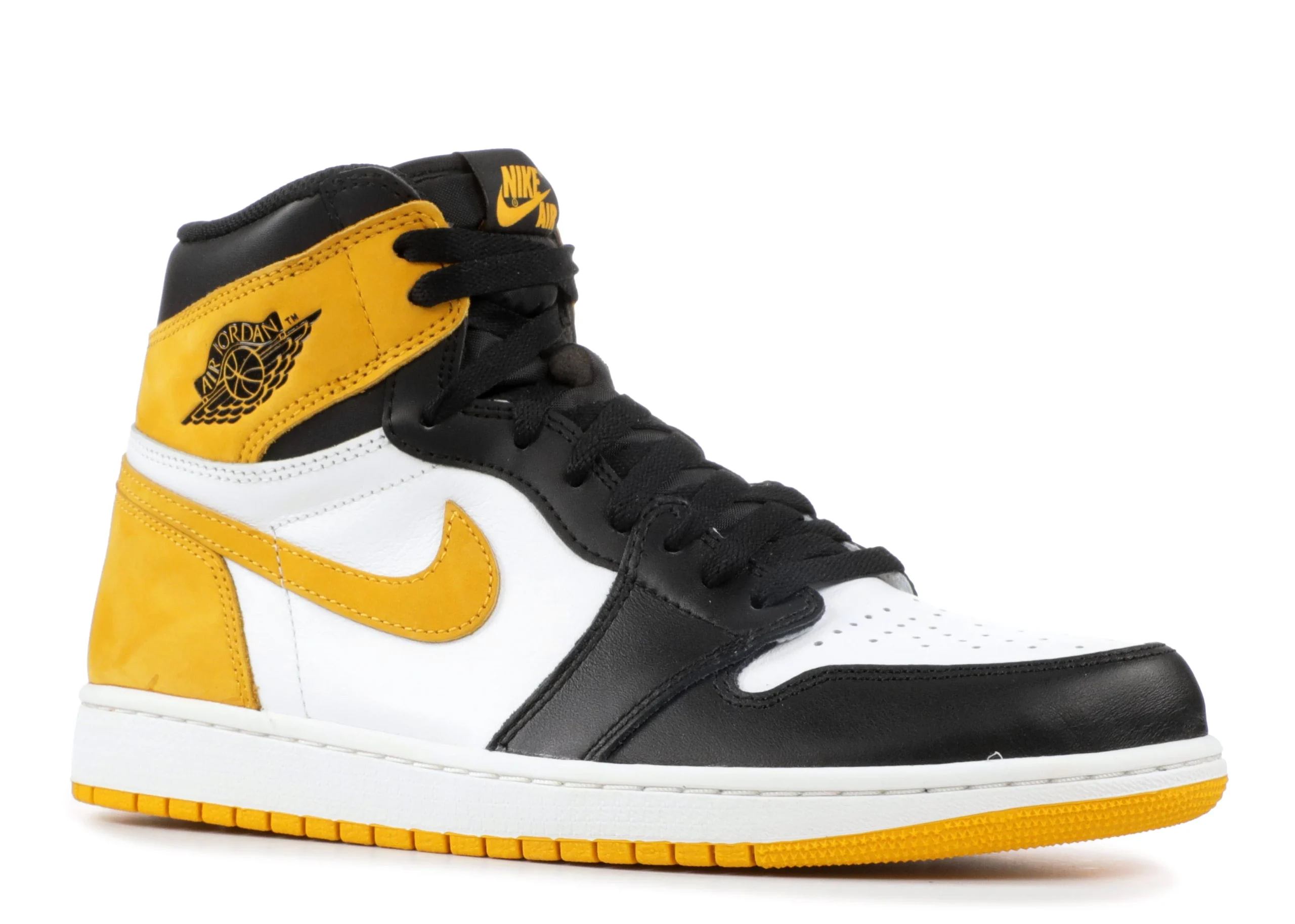 Alternative view of Jordan 1 Retro High OG 'Best Hand in the Game - Yellow Ochre'