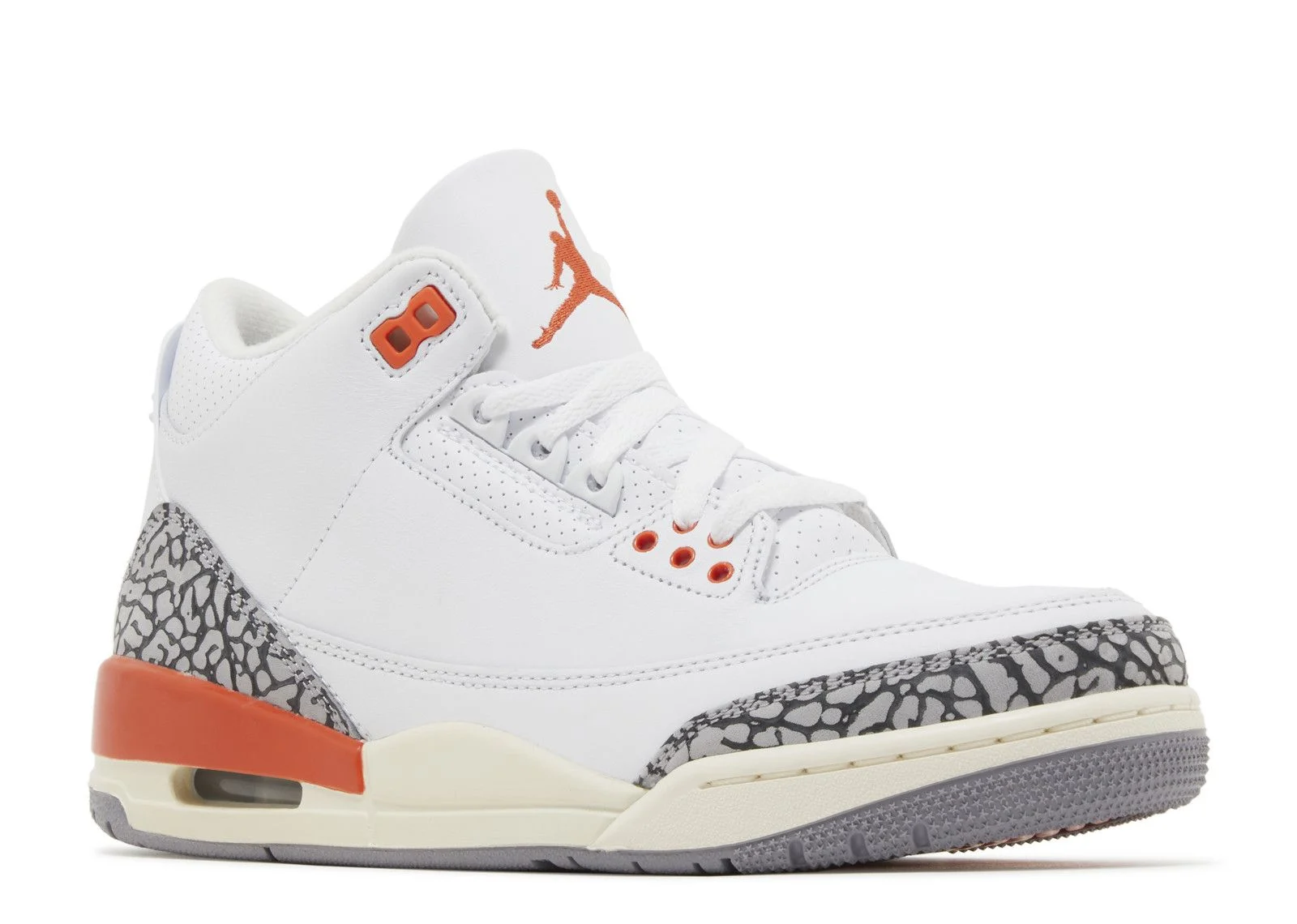 Alternative view of Jordan 3 Retro 'Georgia Peach'