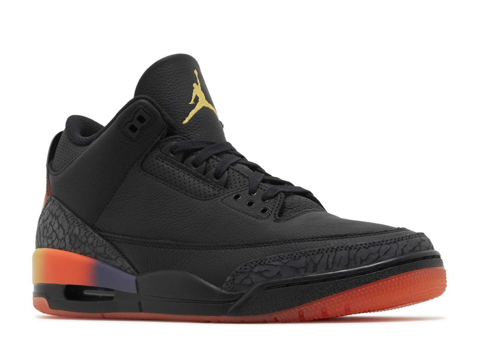 Alternative view of J. Balvin x Jordan 3 Retro 'Rio'
