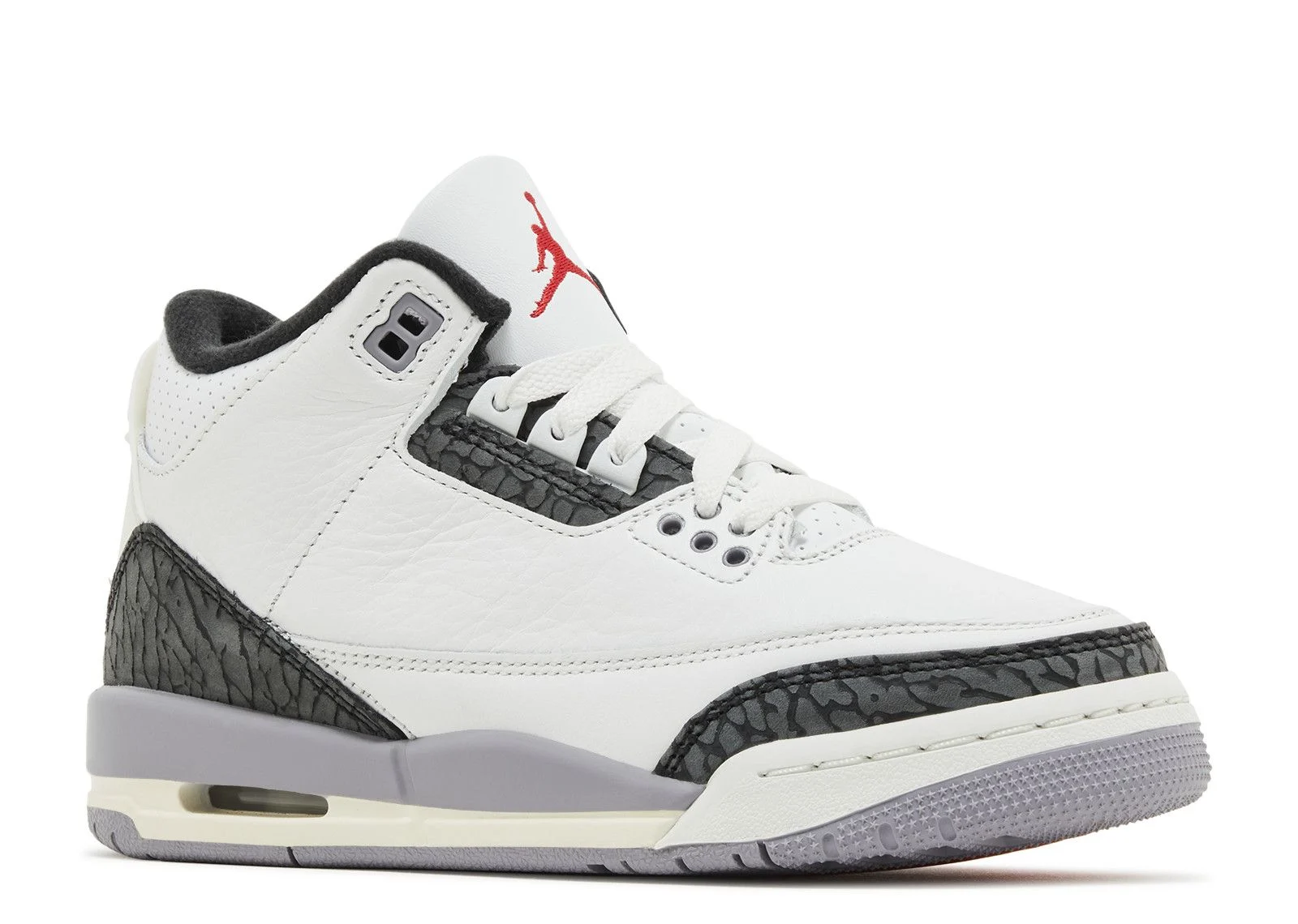 Alternative view of Jordan 3 Retro GS 'Cement Grey'