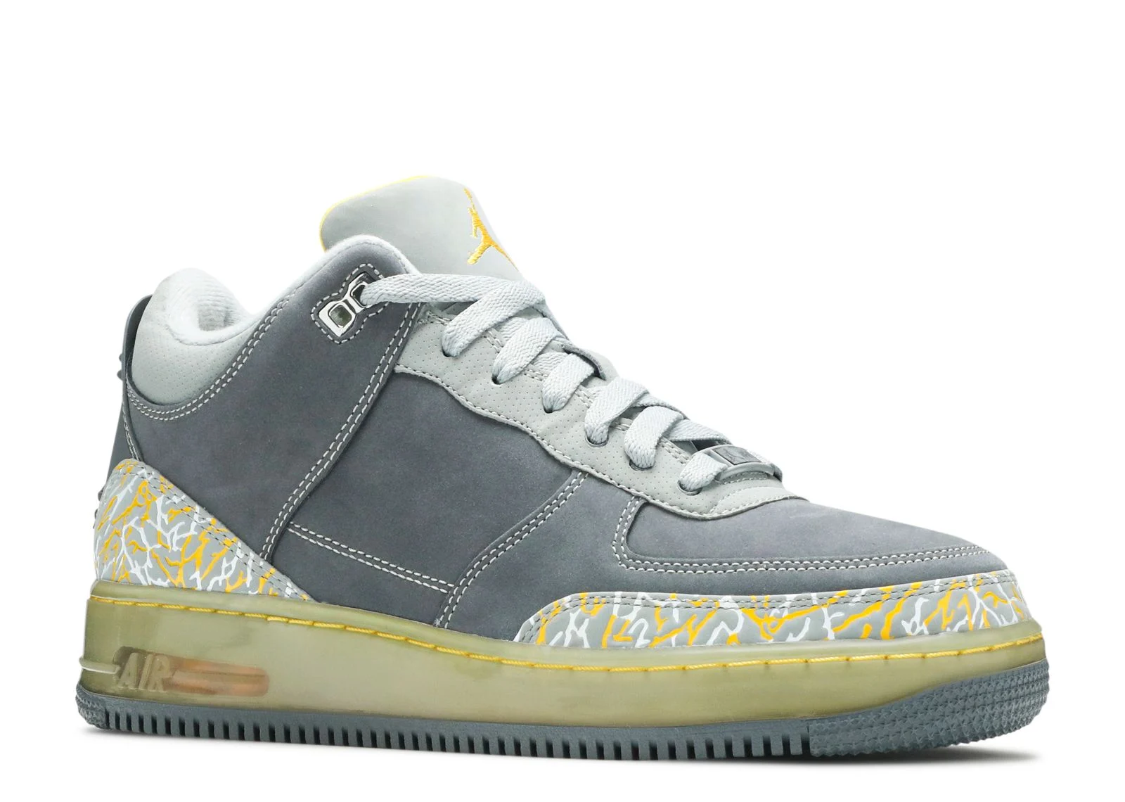 Alternative view of Jordan Fusion 3 'Flint Grey'