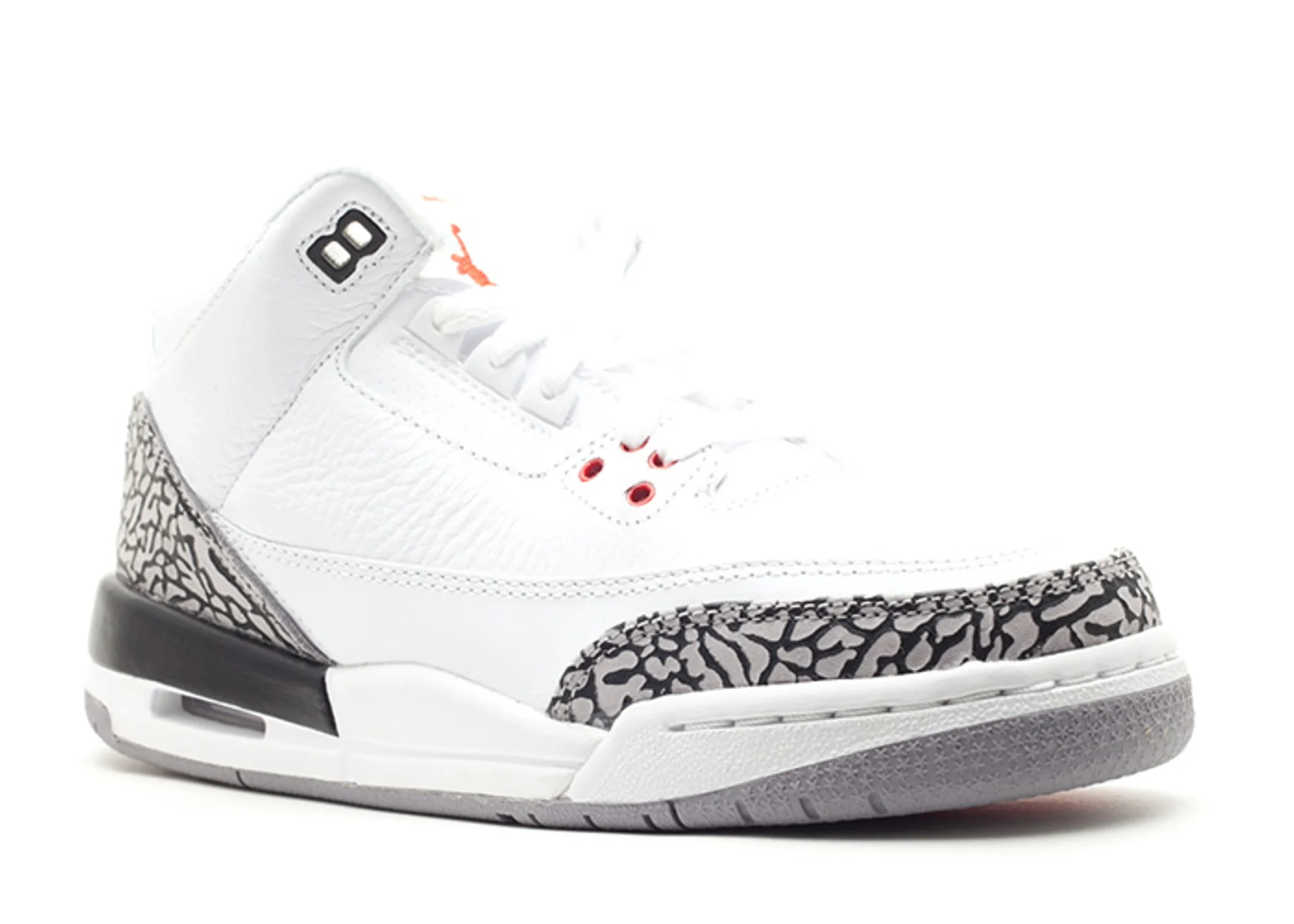 Alternative view of Jordan 3 Retro GS 'White Cement' 2011
