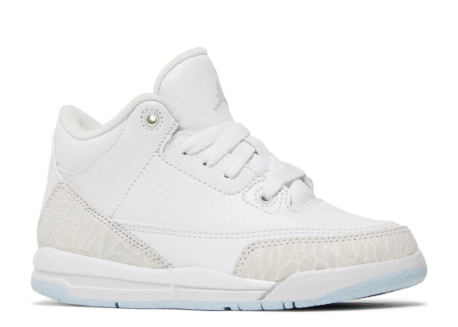Alternative view of Jordan 3 Retro PS 'Triple White'