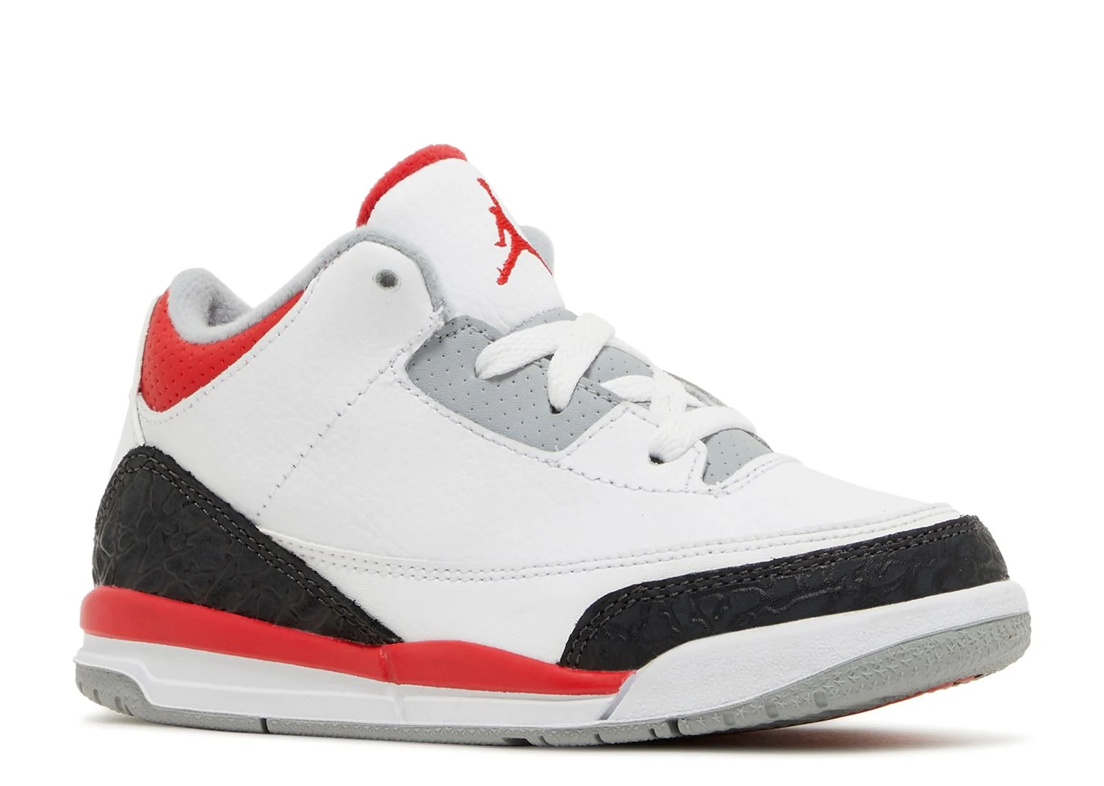 Alternative view of Jordan 3 Retro TD 'Fire Red' 2013