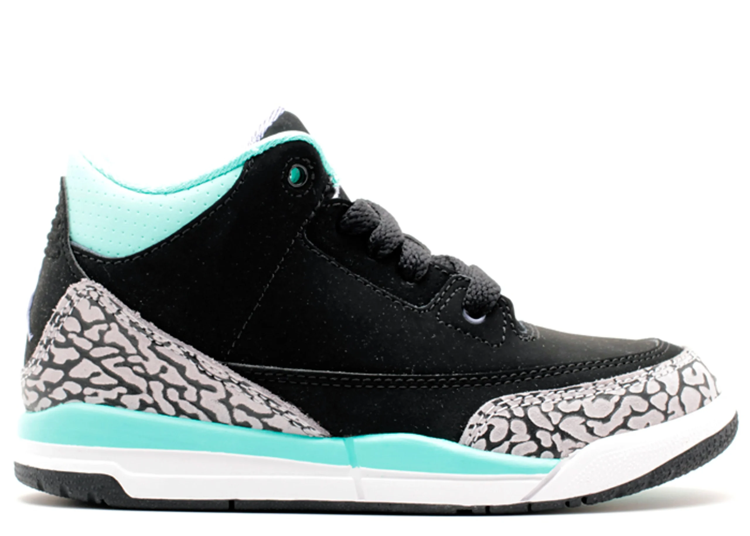 Jordan 3 Retro GP 'Black Purple Turquoise'