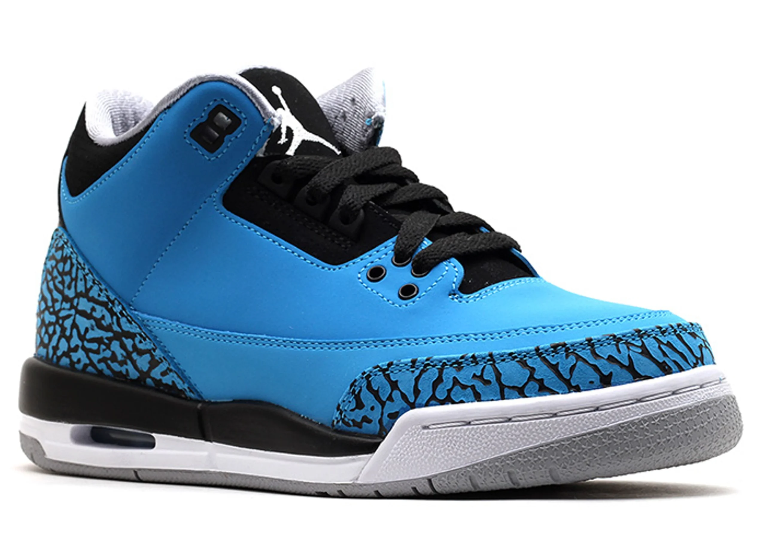 Alternative view of Jordan 3 Retro BG 'Powder Blue'