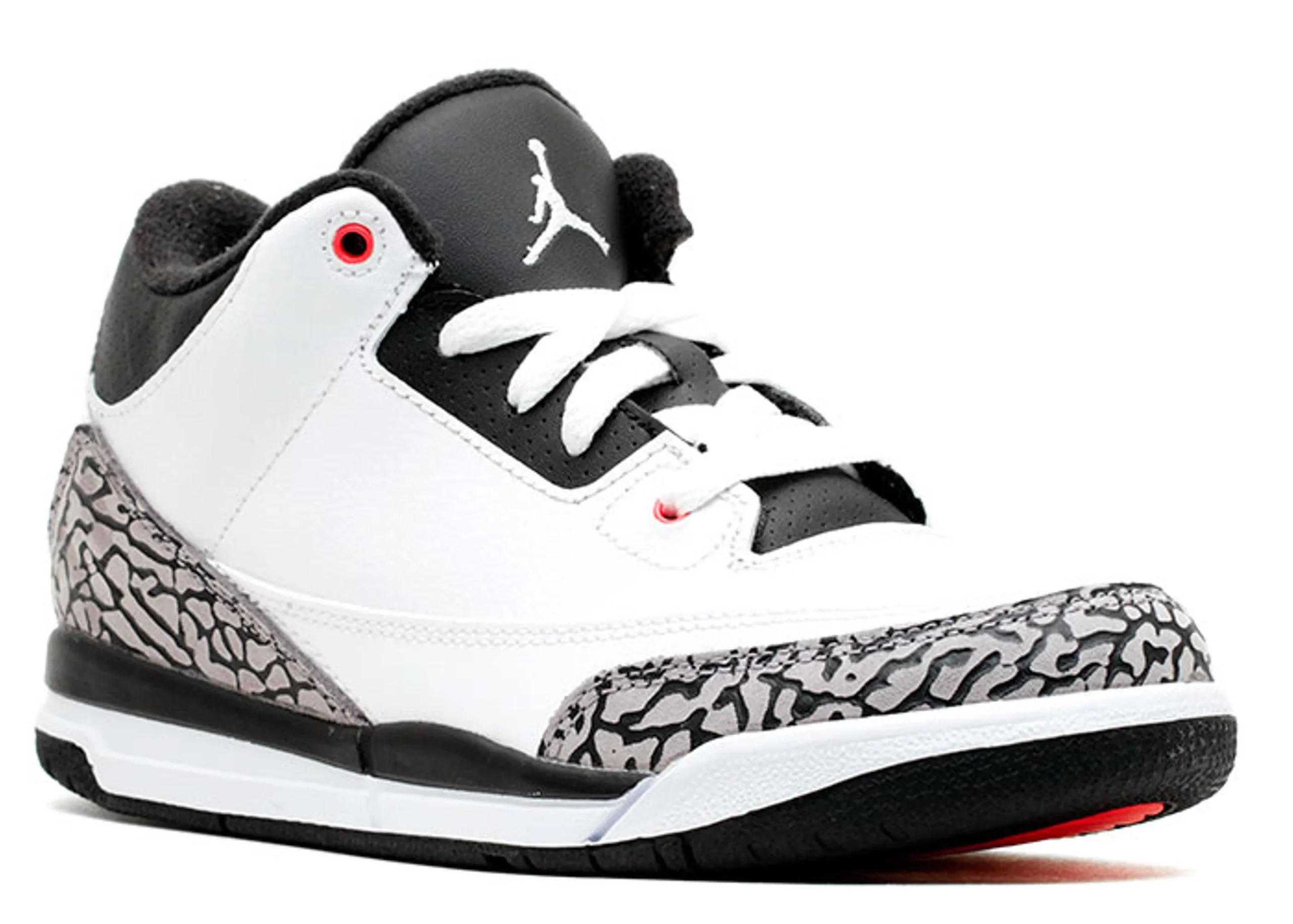 Alternative view of Jordan 3 Retro BP 'Infrared 23'