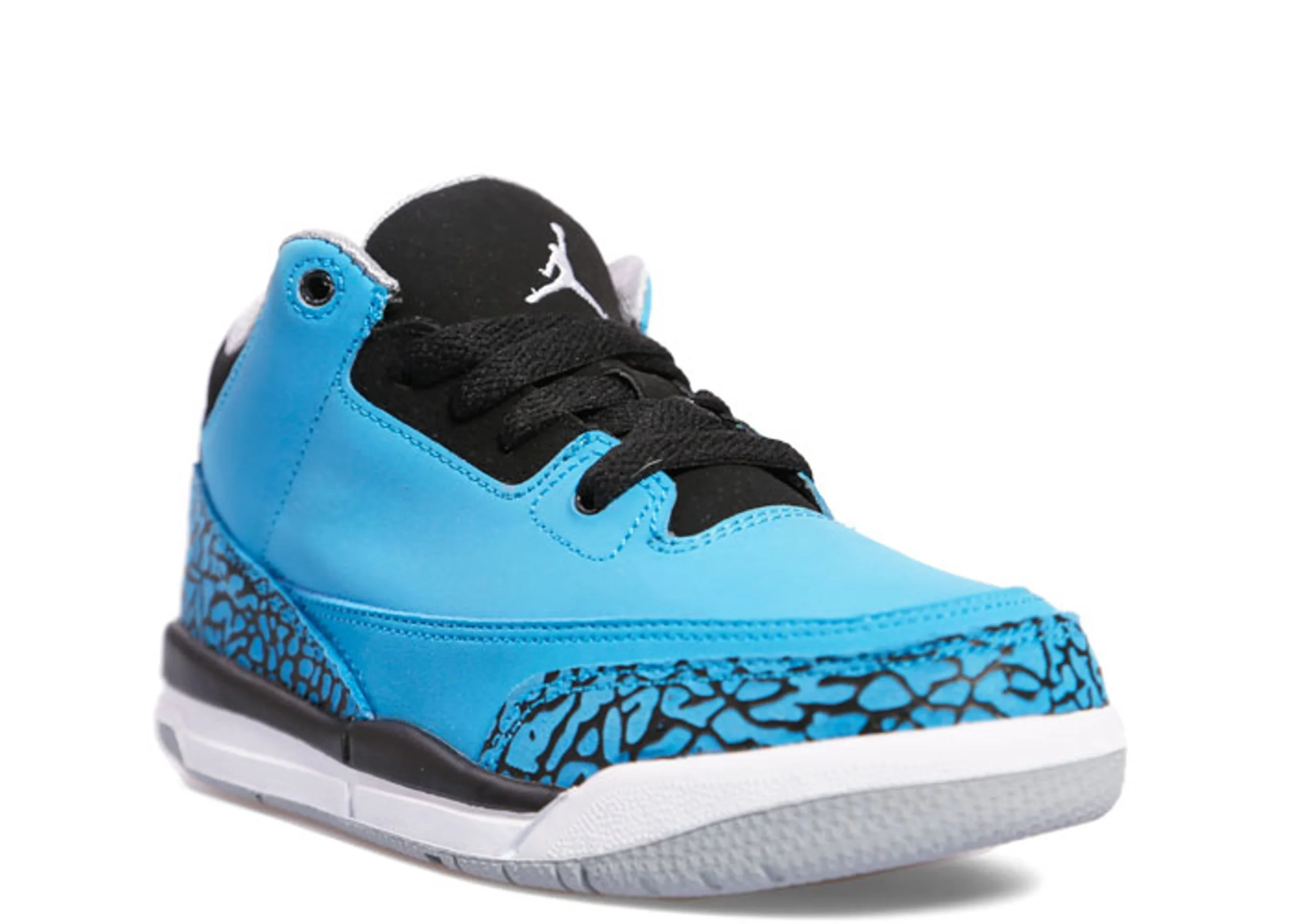 Alternative view of Jordan 3 Retro BP 'Powder Blue'