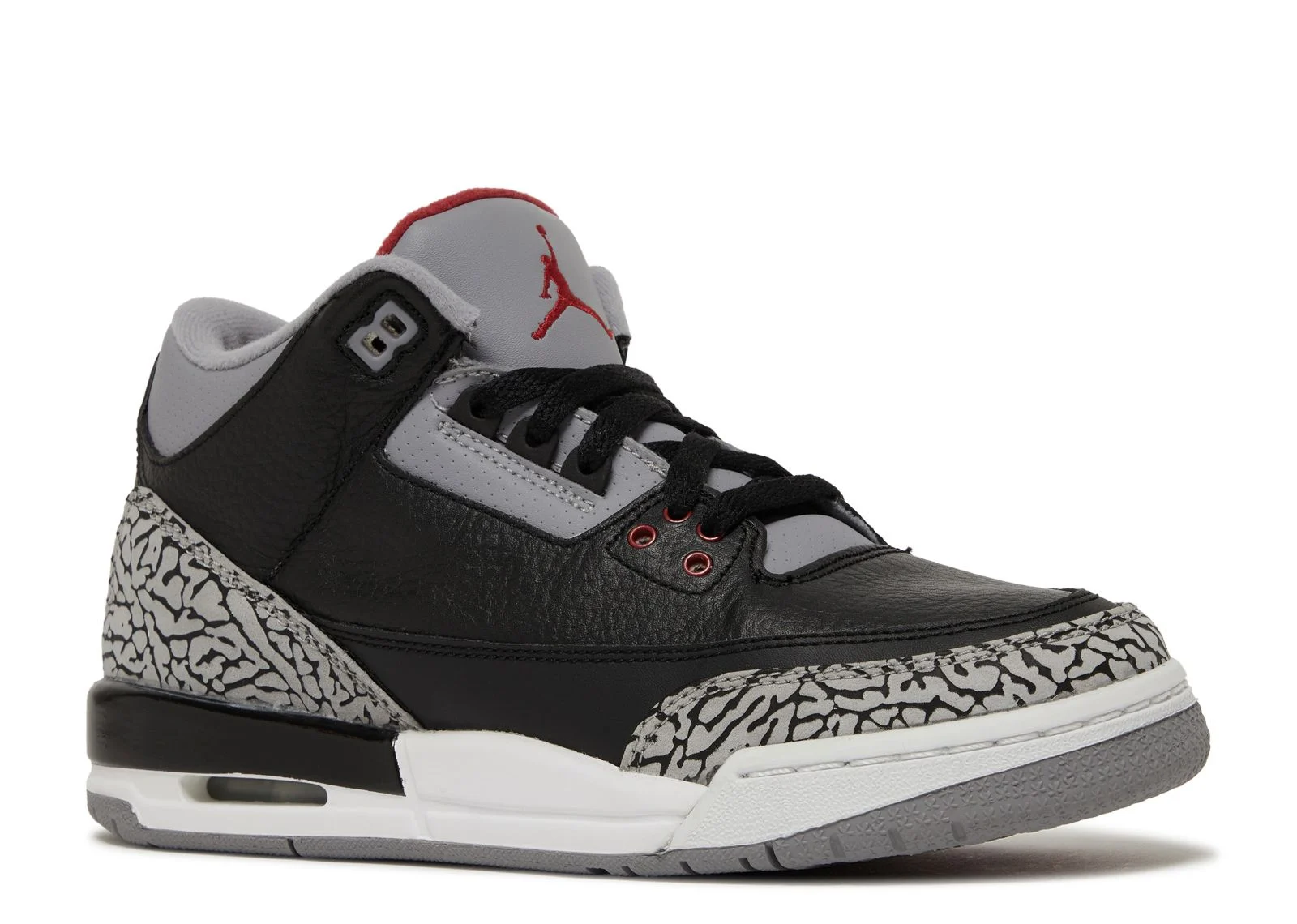Alternative view of Jordan 3 Retro GS 'Cement' 2011