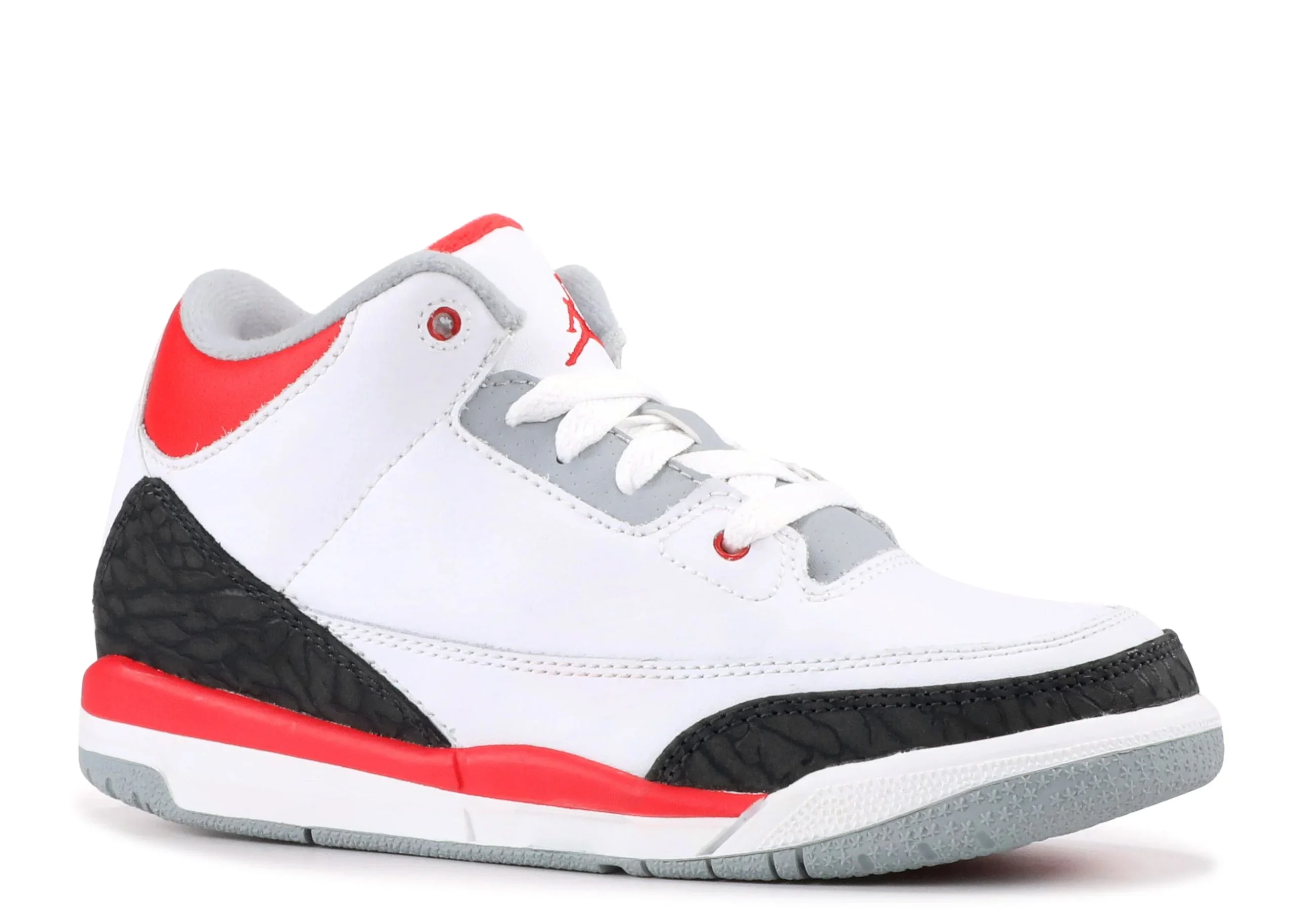 Alternative view of Jordan 3 Retro PS 'Fire Red'