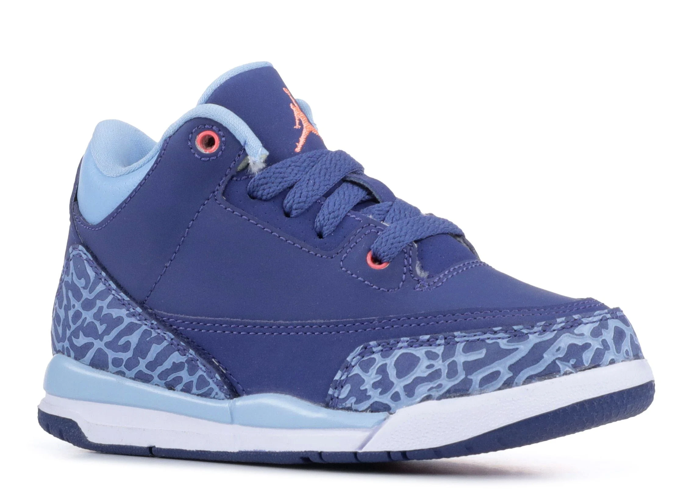 Alternative view of Air Jordan 3 Retro PS 'Dark Blue Dust'