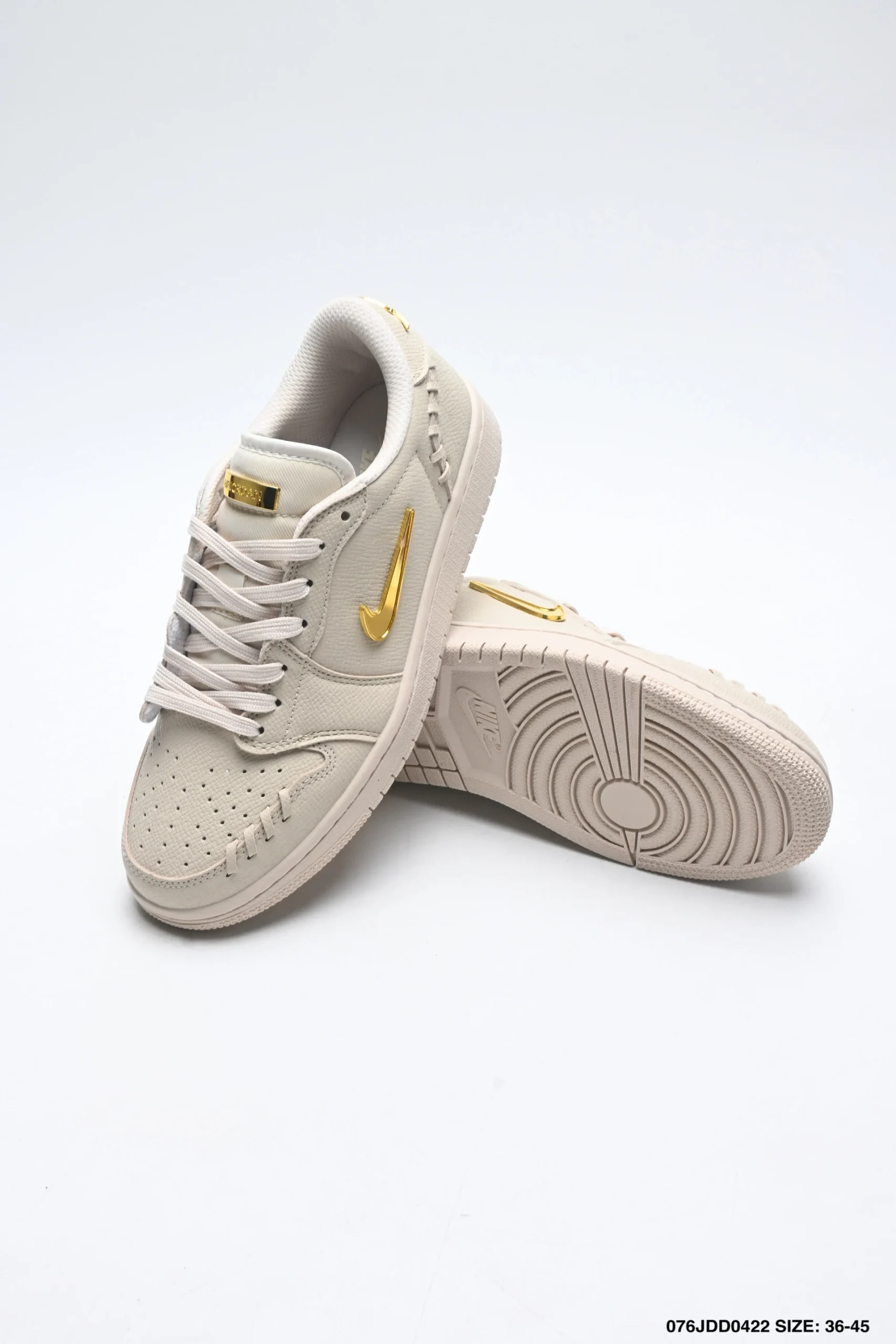 Jordan 1 Low Method of Make 'Sail Metallic Gold' - 图片 3