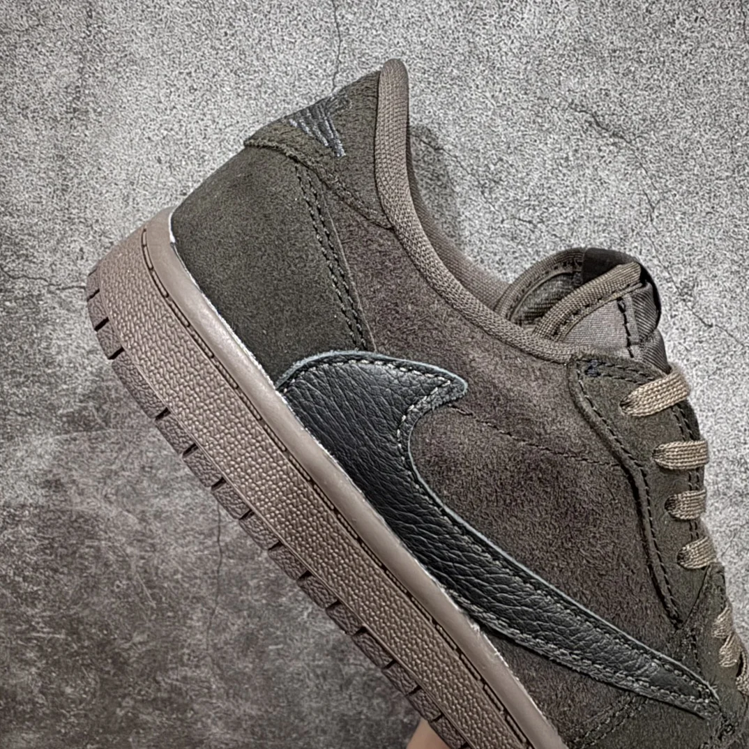 Travis Scott x Jordan 1 Low OG PS 'Velvet Brown' - 图片 3