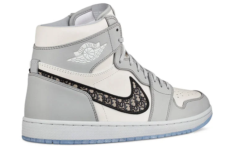 Air Jordan 1 High OG x Dior ‘White Wolf Grey’ CN8607-002 - 图片 3