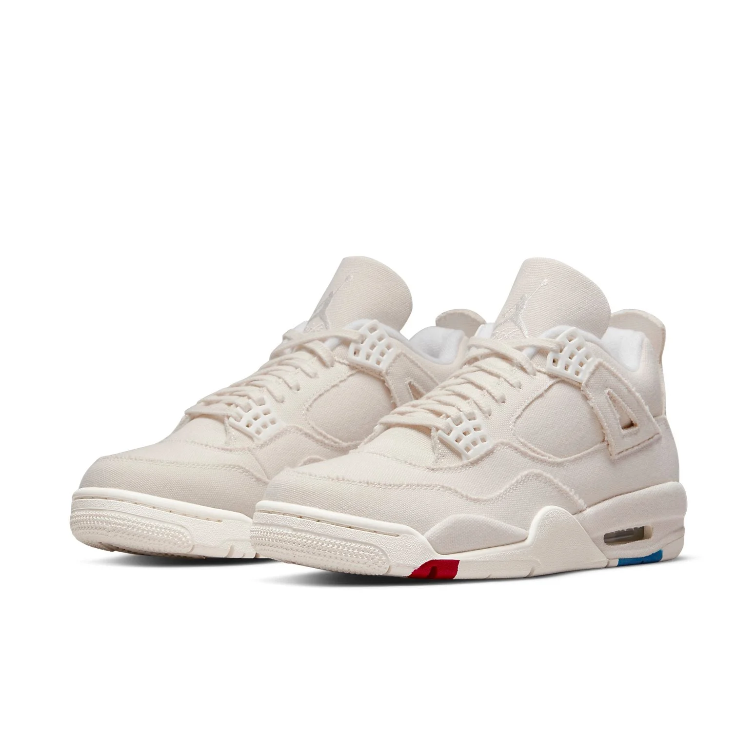 Alternative view of (WMNS) Air Jordan 4 Retro ‘Blank Canvas’ DQ4909-100