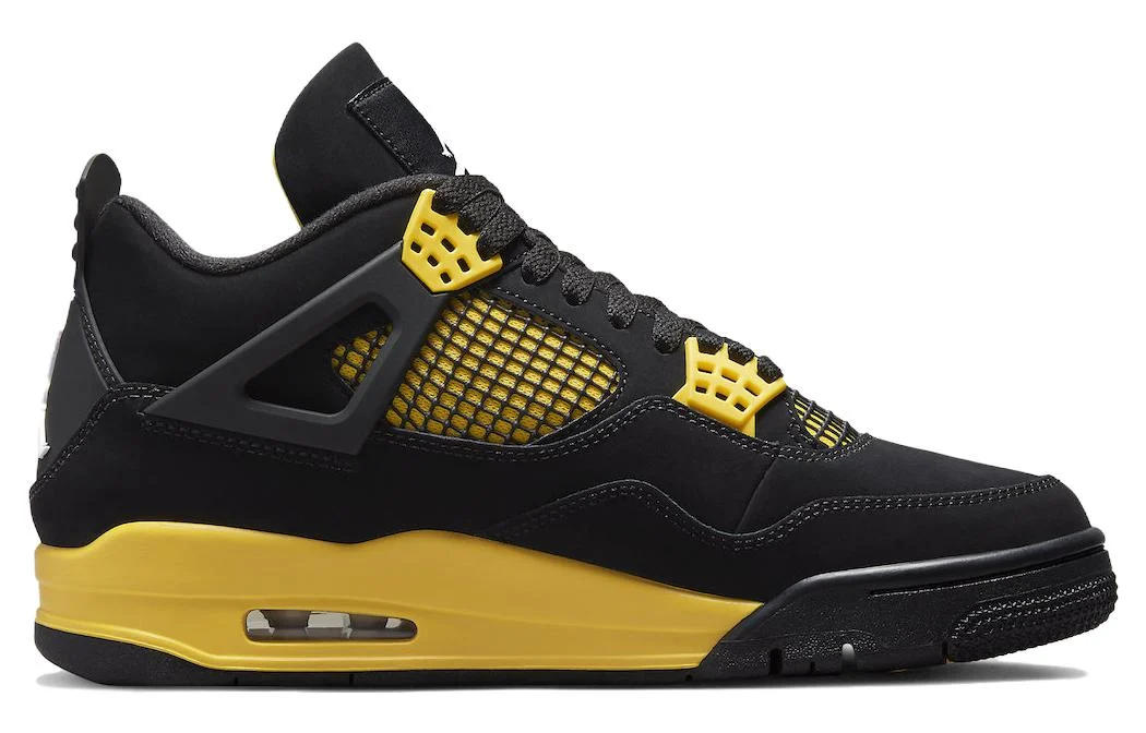 Alternative view of Air Jordan 4 Retro ‘Thunder’ DH6927-017