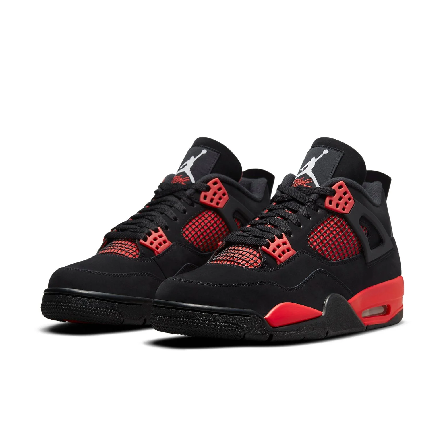 Alternative view of Air Jordan 4 Retro ‘Red Thunder’ CT8527-016