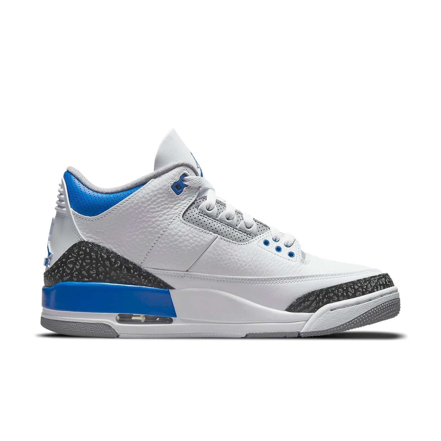 Alternative view of Air Jordan 3 Retro ‘Racer Blue’ CT8532-145