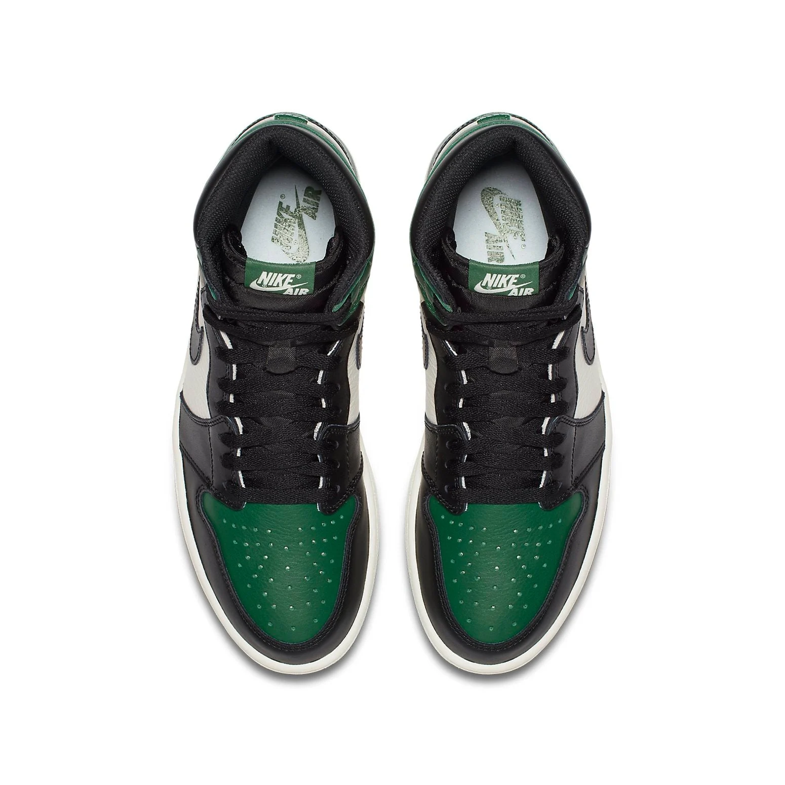 Alternative view of Air Jordan 1 Retro High OG ‘Pine Green’ 555088-302