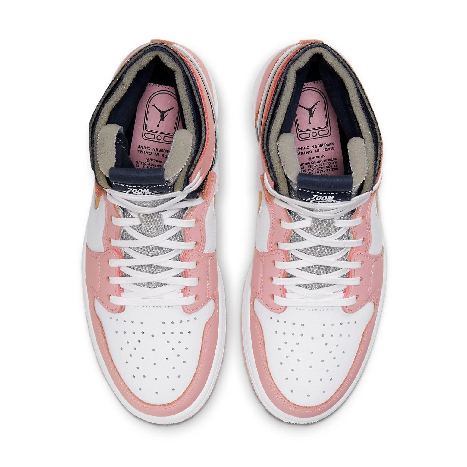 (WMNS) Air Jordan 1 High Zoom ‘Pink Glaze’ CT0979-601 - 图片 3
