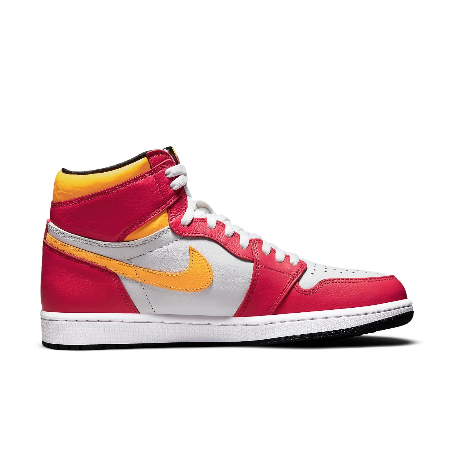 Alternative view of Air Jordan 1 Retro High OG ‘Light Fusion Red’ 555088-603