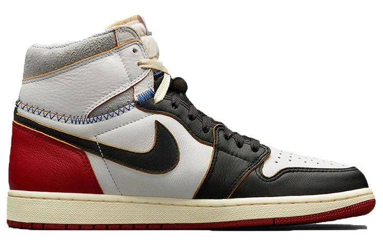 Alternative view of Air Jordan 1 Retro High NRG x Union LA ‘Black Toe’ BV1300-106