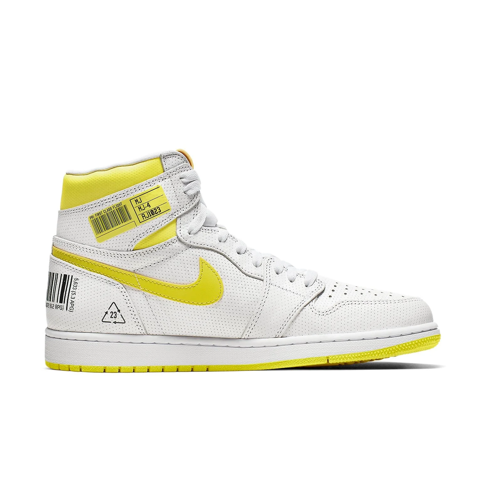 Alternative view of Air Jordan 1 Retro High OG ‘First Class Flight’ 555088-170