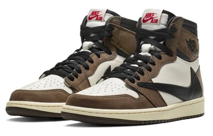 Alternative view of Air Jordan 1 Retro High OG x Travis Scott ‘Mocha’ CD4487-100