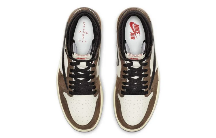 Air Jordan 1 Retro High OG x Travis Scott ‘Mocha’ CD4487-100 - 图片 4