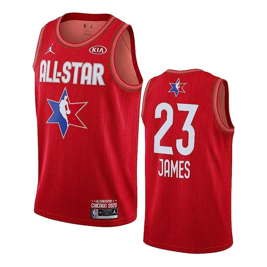 Air Jordan x NBA ALL-STAR LeBron James Jerseys ‘Red’ CJ1066-657