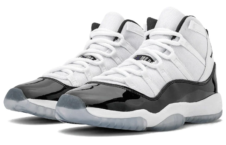 Alternative view of (GS) Air Jordan 11 Retro ‘Concord’ 2018 378038-100