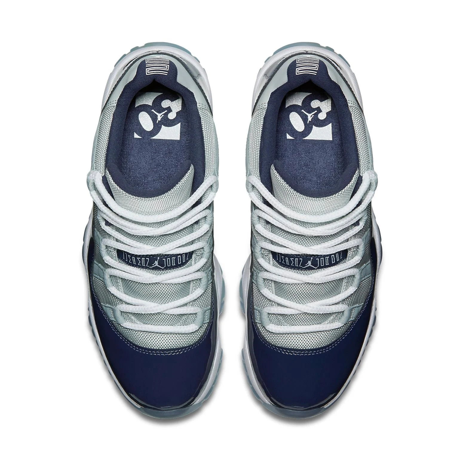 Air Jordan 11 Retro Low ‘Georgetown’ 528895-007 - 图片 3