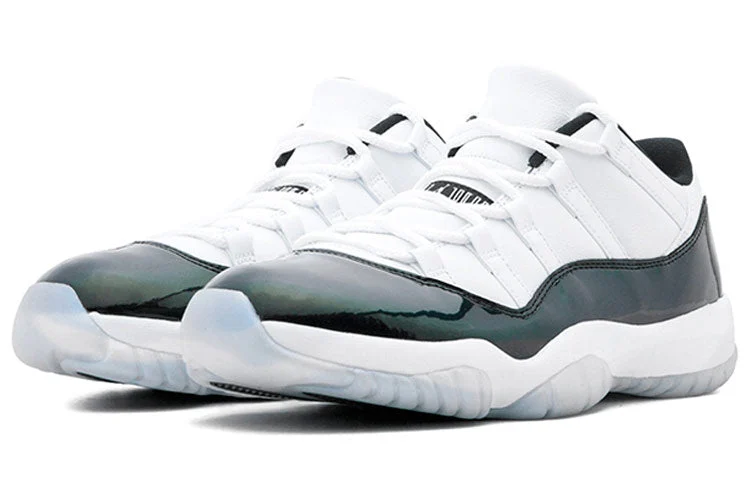 Alternative view of Air Jordan 11 Retro Low ‘Emerald’ 528895-145