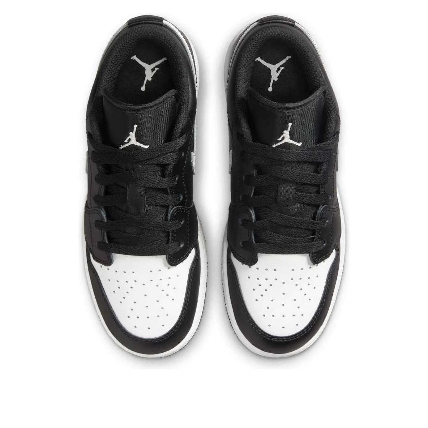 (GS) Air Jordan 1 Low ‘Black Summit White’ 553560-043 - 图片 3