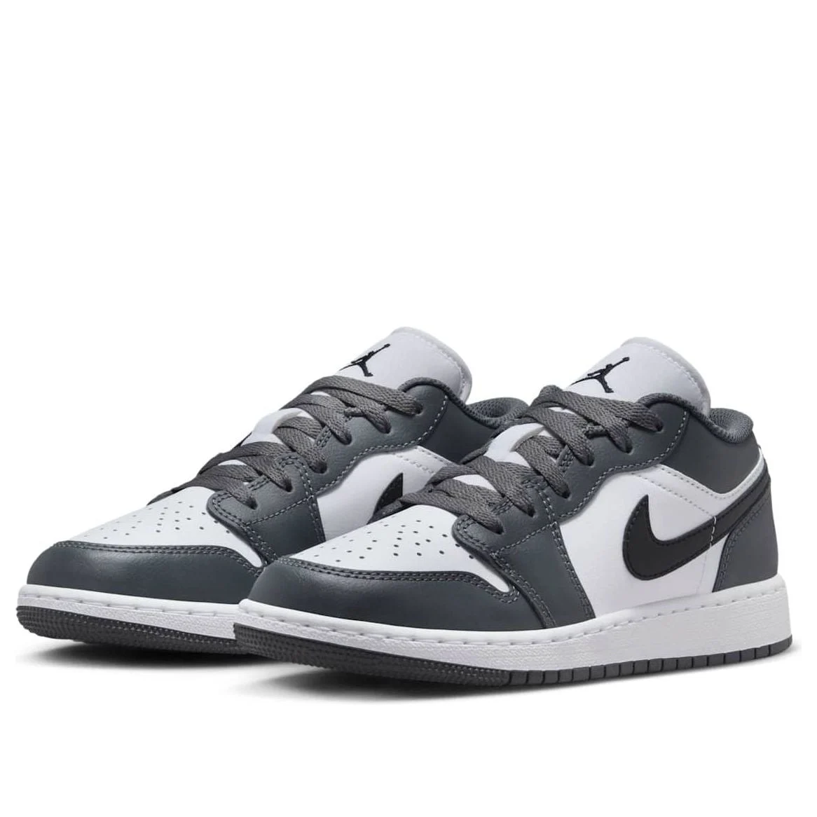 (GS) Air Jordan 1 Low ‘Iron Grey’ 553560-152 - 图片 3