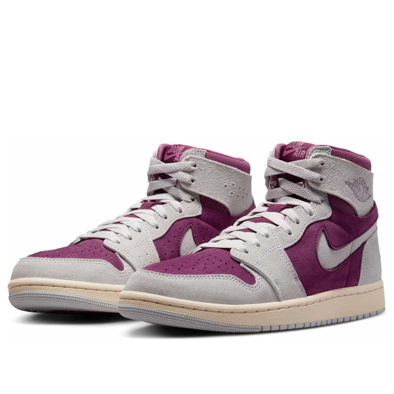 Alternative view of (WMNS) Air Jordan 1 High Zoom Air CMFT 2 ‘Bordeaux’ DV1305-600