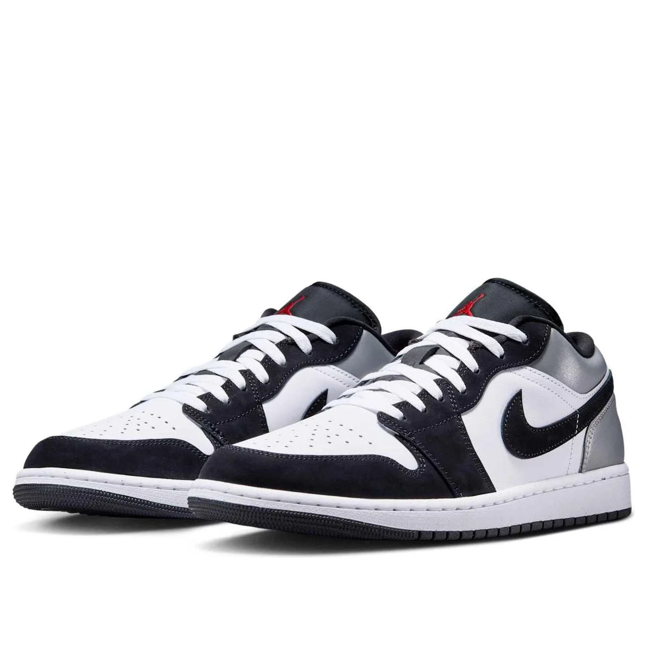 Alternative view of Air Jordan 1 Low SE ‘White Fire Red Black Matte Silver’ HF3148-106