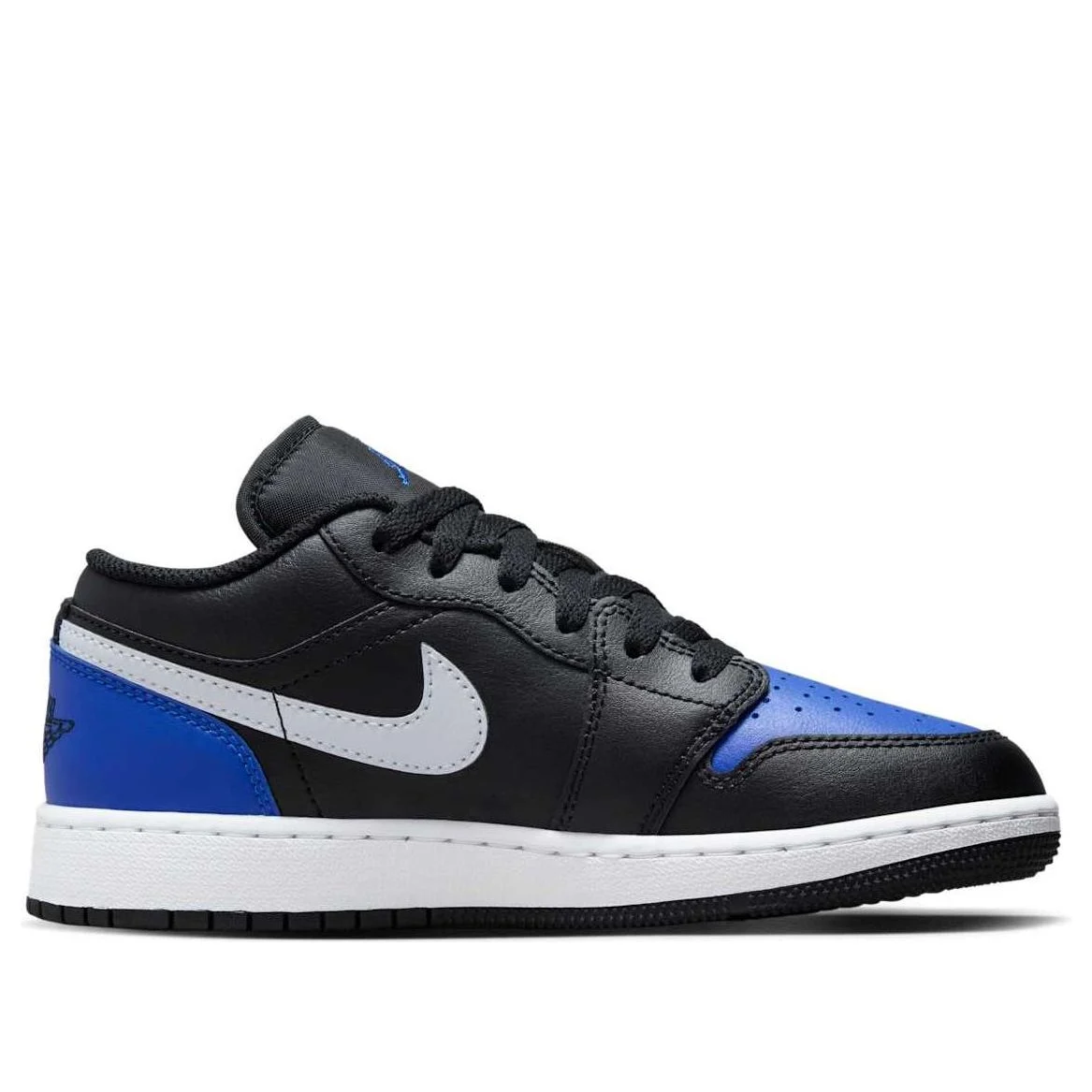 (GS) Air Jordan 1 Low ‘Black Game Royal White’ 553560-042