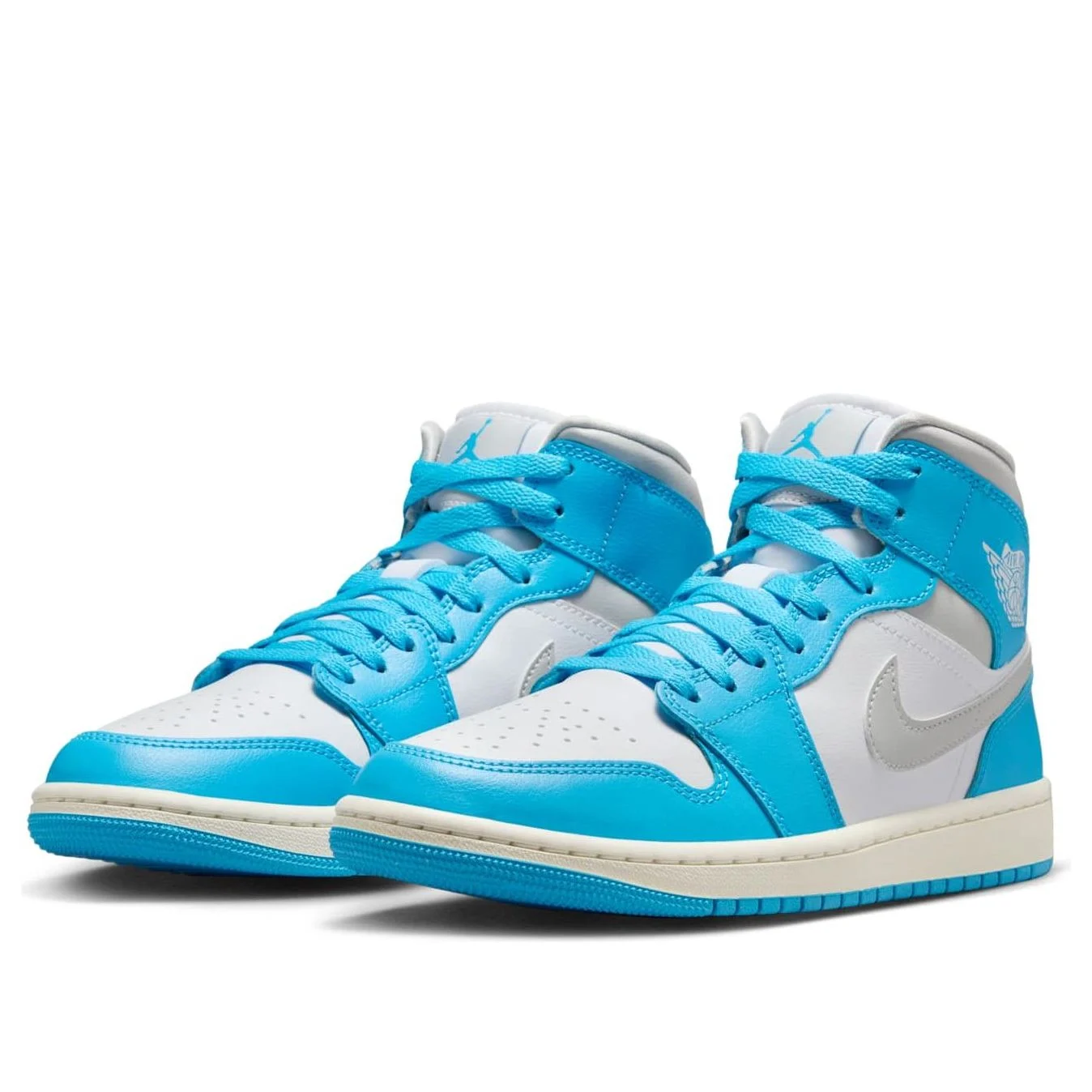 Alternative view of (WMNS) Air Jordan 1 Mid ‘Dark Powder Blue’ BQ6472-400