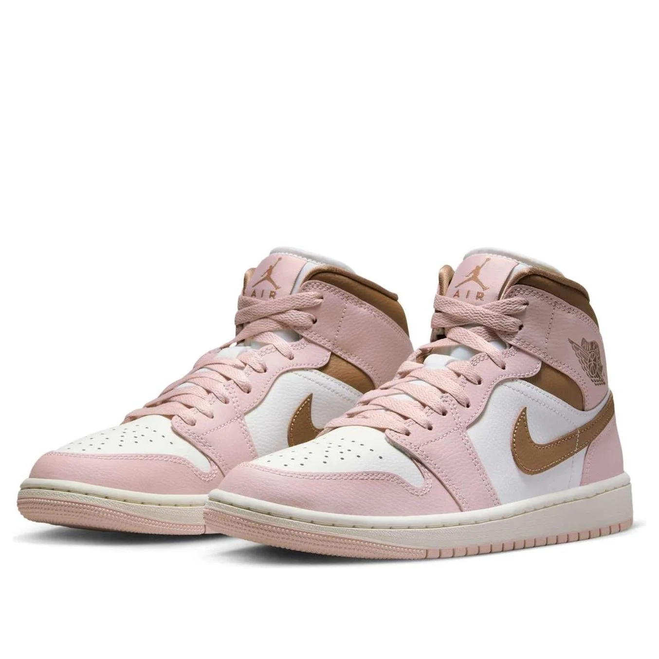 Alternative view of (WMNS) Air Jordan 1 Mid ‘Neapolitan’ BQ6472-620