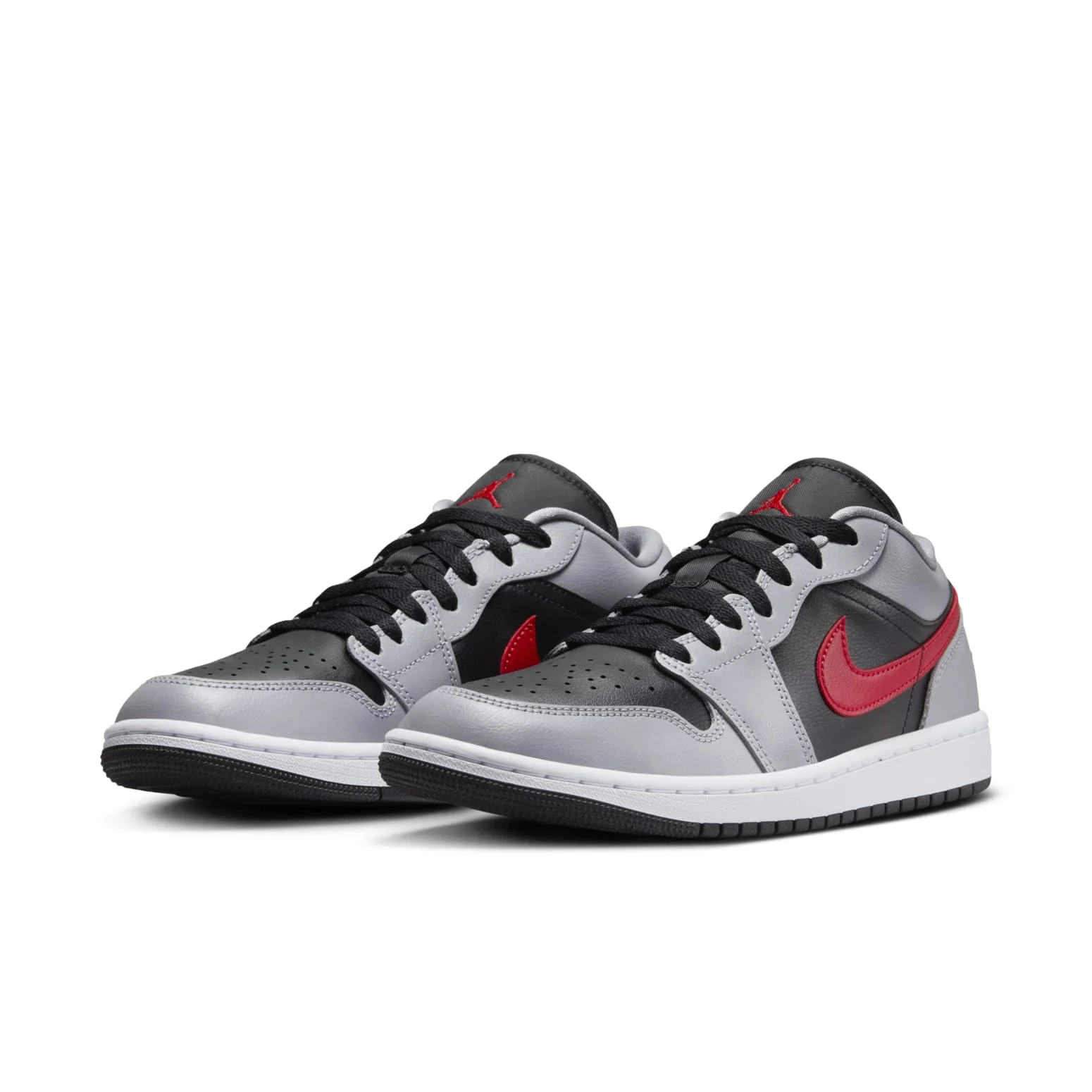 Alternative view of (WMNS) Air Jordan 1 Low ‘Cement Grey Fire Red’ FZ4183-002